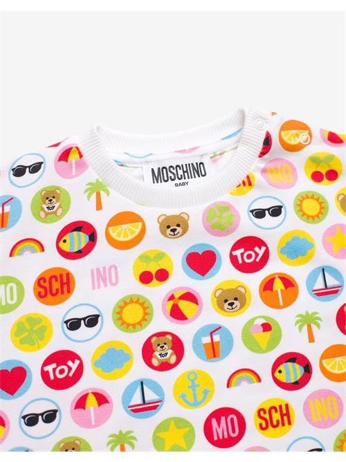 T-SHIRT M/C MOSCHINO BABY | MUM037 LBBB9/86802